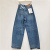 Chic Y2K Style Metal Decoration Washed Blue Women's Stacked Jeans Pants For Woman Clothing Wide Leg Vintage Denim Trouserso