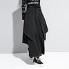Style Extra Layers Design Woman Pants Black Loose All-match Wide Legs Pants Casual Streetwear Hurajuku Trousers Ladies
