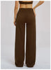 Yoga Flared Pants Women Sexy High Waist Wide Leg Pants Gym Fitness Bell Bottom Trousers Sports Flared Pants Latin Dance Trousers