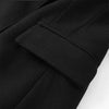 Elegant Faux Fur Wool Long Coat Women Solid Full Sleeve Lapel Patchwork Waist-closed Slim Coats Female Winter Outwear