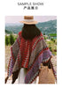 Loose Tassel Jumper Scarf Spring Knitting Pullover Inrregular Ponchos Elegant Cloak Coat Lady Sweater Autumn Winter Tops