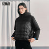 Women Down Jacket Waterproof Windproof Stain Resistant Lightweight Build 90 Percent Down Fill Panelled Design Winter