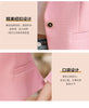 short blazer for women single breasted long sleeve autumn elegant office clothes black white pink