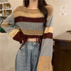 Spring Vintage Denim Skirt Matching Set Women's Elegant Loose Hollow Knitted Shirt+Sexy Split Dress Two Piece Suit