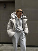 Winter Warm Cotton Puffer Jackets Women's Loose Parkas Coat Vintage Bread Jacket Outwear Office Ladies Quilted Jacket