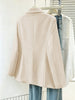 Women's Blazer – Slim Fit Short Design Jacket, Office Casual Workwear for Petite