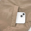Hipster Zip Crop Jacket Women Warm Chic Pocket Turtleneck Full Sleeve Ribbon Street Basic Winter Puffer Quilted Parkas