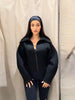 Stand Collar Side Placket Suit Jacket Women Elegant Long Sleeve Button Pocket Loose Coats Spring Chic Office Lady Outerwears