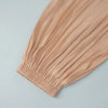 Loose Satin Lantern Pants High Waist Elastic Crepe Loose Bloomers Elegant Long High Waist Trousers Women