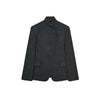 Elegant Faux Fur Wool Long Coat Women Solid Full Sleeve Lapel Patchwork Waist-closed Slim Coats Female Winter Outwear