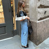 Women's Coat Stand Collar Single Breasted Ruffle Hem Patchwork Female Cape Early Spring Chic Holiday Lady Capes