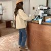 Women Autumn Winter Warm Teddy Coat Berber Fleece Round Collar Short Jacket Plush Outerwear Female Streetwear Clothes