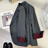 Autumn High-Quality Blazer Jacket Women Long Sleeve Casual All-Match Comfortable Ladies Suit Outerwear Tops Lazy