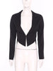 Womens Swallowtail Jacket Lapel Tuxedo Coat Tailcoat Blazer Vintage Outerwear for Nightclub Cocktails Waitress Cosplay Costume
