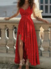 Women Evening Dresses Sexy Elegant Red Cocktail Party Chic Gala Graduation Formal Occasion Bridesmaid Gown Dress Clothes