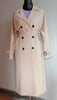 Trench Women Coats Mid Length Coat Turn Down Collar Full Sleeve Double Breasted Elegant Splice Lace Up Jackets Autumn