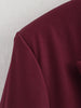 Burgundy Blazer Women Autumn Winter Vintage Double Breasted Suit Jacket for Woman Streetwear Classic Blazers Coat