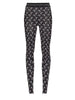 High Street Casual Women's High Waist Printed Bottom Pants Women Reflective Tight Elastic Outerwear Pants