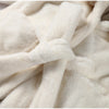 Cotton Lined Furry Fur Collar Belts Jacket Women Long Sleeve Thicken Warm Female Coat Winter Street Casual Outwear