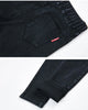 Oversize High Waist Stretch Jeans Black Autumn Women Slim Skinny Trousers Embroidery Female Winter Casual Denim Pants