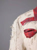 Color Block 3D Flower Turn-Down Collar Long Sleeve Blazer Slim Fit Women's Top Spring Autumn CPG2870