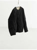 Reversible Short Padded Jacket for Petite Women, Casual Loose-Fitting Thick Cotton Coat with Color-Blocking Design for Women in Winter