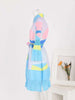Maxi Pleated Dress For Women Lapel Single Breasted Long Sleeves Color Block Tassel Hem Loose Chic Clothing Autumn 2R5928