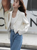 Spring Women's Elegant Design Dress Jacket Short Street Style High End Temperament Women Blazer