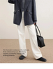 Women's 100% Wool Blazer Tailored Coat Winter Classic Suit Jacket Elegant Lady Warm Windproof Outerwear W54OA8778