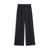 Women Wide leg Pants Baggy High Waist Pants Women's Wide Trousers Black Office wear Wide Pants Woman Autumn Trousers