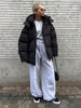 Women Winter Cotton Coat Women Loose Cotton Padded Jacket Solid Hooded Parkas Coat Female Puffer Coat Winter Outwear