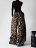Women's zebra stripe print loose plush pants Tiger Print Lamb Wool Warm Casual Pants Women Y2K Straight Casual Trousers