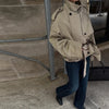 Casual Double Breasted Short Trench Coats Women Solid Stand Collar Lace Up Versatile Jacket Spring Daily Lady Outerwear