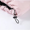 Women Hooded Zipper Short Skiing Cotton Jacket Long Sleeved Thick Warm Coat Comfortable Long Sports Pant Lady Ski Set