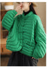Women Ultralight White Duck Down Jacket Over Size Loose Casual Autumn Winter Outwear Vintage Coat
