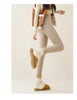 Winter Thermal Fleece Lined Leggings Women's Outdoor Wear Thickened Plush Trousers Cold Weather Warm Pants Woman Clothing