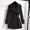 Spring Autumn Trench Coat Women Korean Double Breasted All-Match Casual British Style Short Windbreaker Female Outerwe