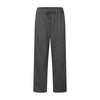 Women's Winter Sweatpants Solid Color Casual Fleece Sweatpants Outdoor Travel Camping Wide Leg Straight Pants