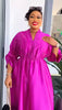 Women Elegant Shiny Satin Loose Party Dress V Neck Beading High Waist Long Gowns Formal Celebrate Evening Event Birthday Robes