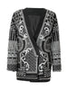 White Pearl Nailed Big Size Blazer Women V-neck Long Sleeve Loose Fit Jacket Tide Spring Autumn 7C274100