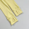 Women's Multi-Color Sports Knit Jacket, Casual Long-Sleeve Top, Solid-Color Yoga Outerwear
