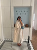 Women Solid Casual Long Trench Coat Lapel Collar Single Breasted Batwing Sleeve Windbreaker Streetwear Oversized Outerwears