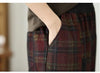 Checkered Blazer Suit For Women Spring And Autumn Korean Version Two-Piece Set Jacket Loose Harem Pants Oversized w1435