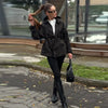 Camouflage Stand Collar Jackets Women's Casual Zipper Drawstring Waist-cinching Pockets Coat Autumn Ladies Outwear