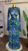 Women Full Sleeve Leaf Print Stacked Bodycon Long Dress Fall Evening Birthday Night Party Vestidos Sexy Dresses