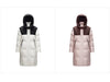 Down Jacket Women Long Length Waterproof Oil-proof Stain-proof Winter Detachable Hooded Winter Clothing Coats