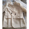 Spring Autumn Women Split Fork Blazer Coat Advanced Ladies Solid Color Tops Overcoat Female Long Sleeves Suit Jacket