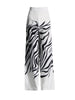 Casual Printing Two Piece Sets For Women Slash Neck Lantern Sleeve Tops High Waist Pant Loose Set Female