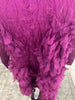 High End Pleated Dress For Women Turtleneck Long Sleeves Tassel Elegant Style Ladies Holiday Clothing Spring 2R7632
