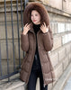 Women's Down Cotton Jacket Comfortable Elegant Ladies Winter Parka Coat Loose Temperament Lady Cotton Padded Outerwear